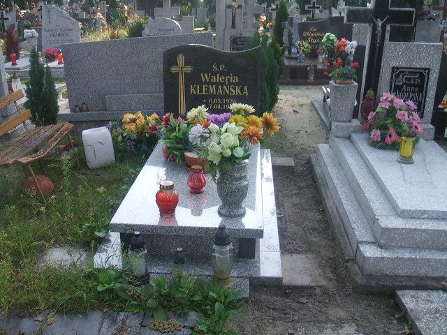 Grób Waleria Klemańska
