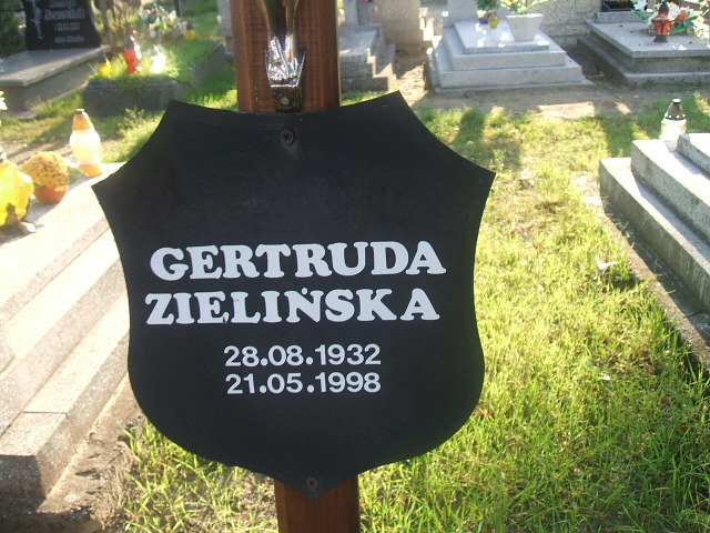 Gertruda Zielińska 1932 Lubsko - Grobonet - Wyszukiwarka osób pochowanych