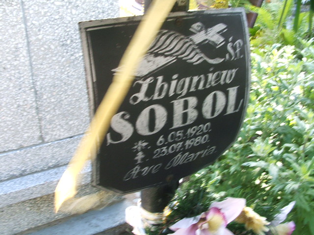 Grób Zbigniew Sobol