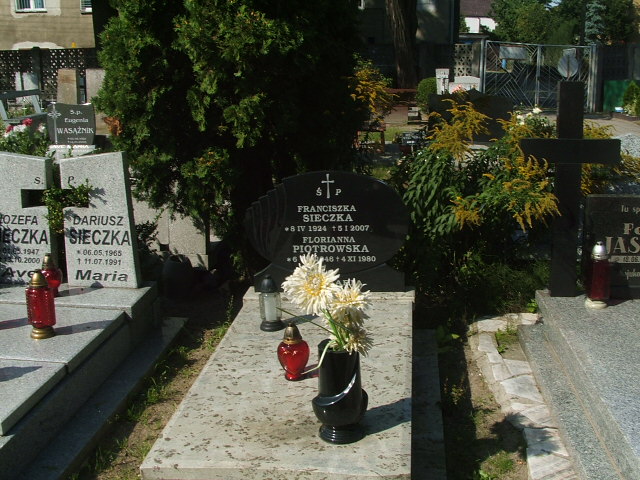 Grób Florianna Piotrowska