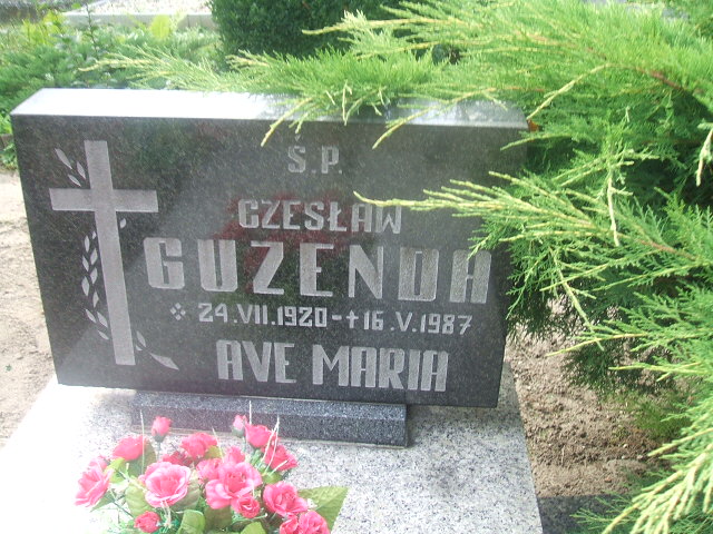 Czesław Guzenda 1920 Lubsko - Grobonet - Wyszukiwarka osób pochowanych