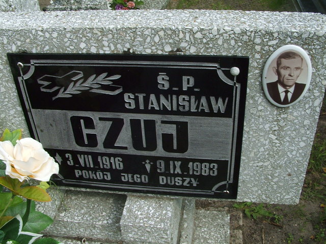 Stanisław Czuj 1916 Lubsko - Grobonet - Wyszukiwarka osób pochowanych