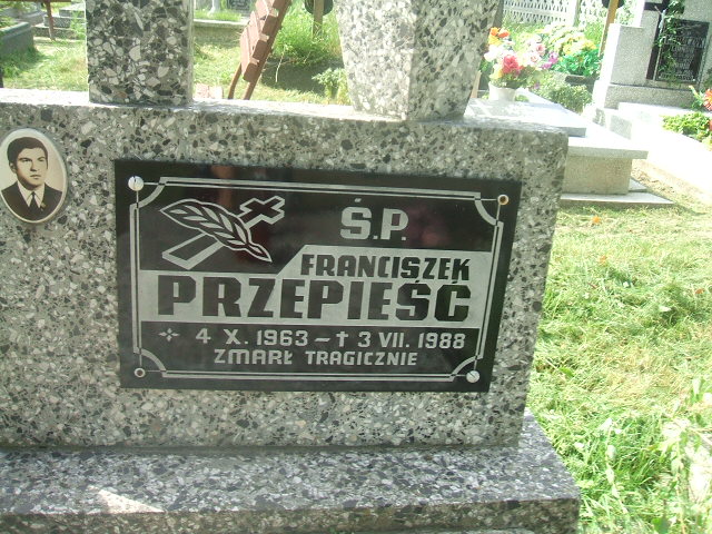 Franciszek Przepieść 1963 Lubsko - Grobonet - Wyszukiwarka osób pochowanych