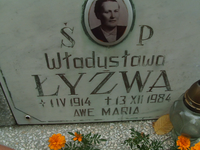 Władysława Łyżwa 1914 Lubsko - Grobonet - Wyszukiwarka osób pochowanych