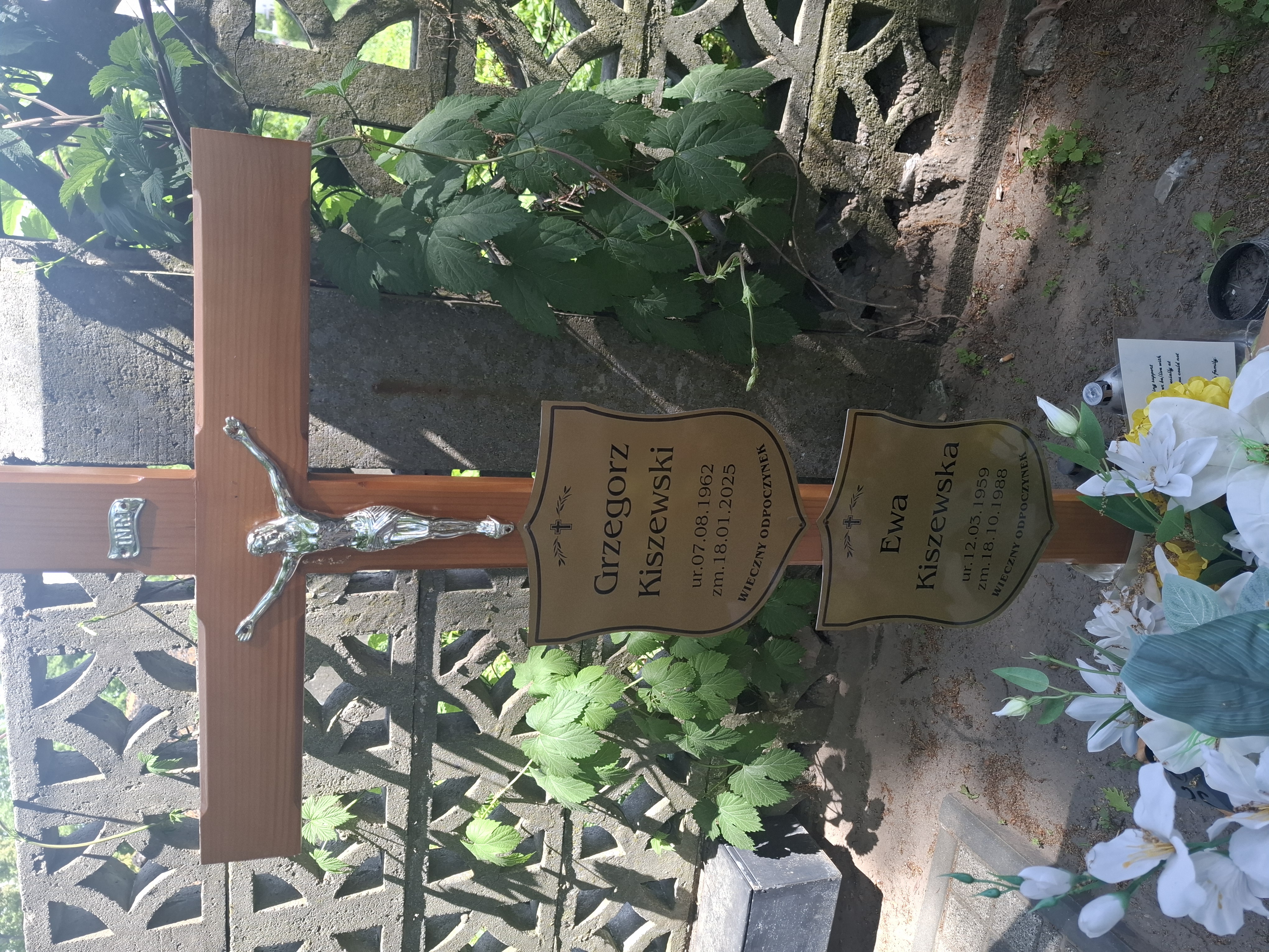 Grób Ewa Alicja Kiszewska