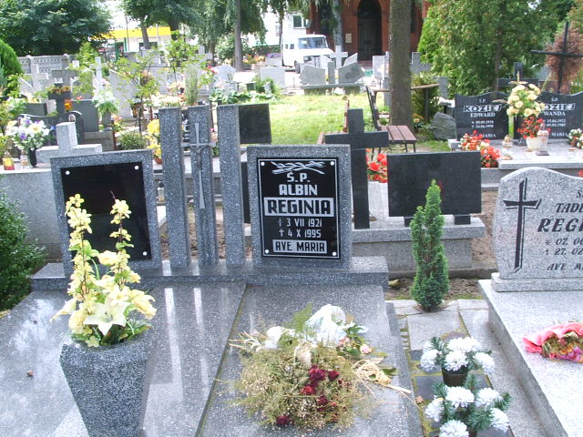 Albin Reginia 1921 Lubsko - Grobonet - Wyszukiwarka osób pochowanych