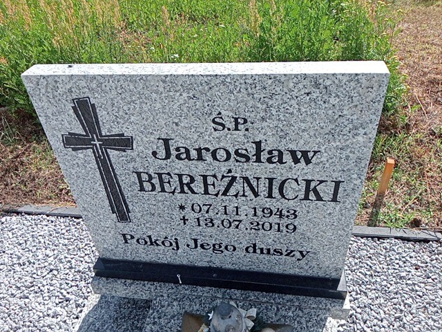 Jarosław Bereźnicki 1943 Lubsko - Grobonet - Wyszukiwarka osób pochowanych
