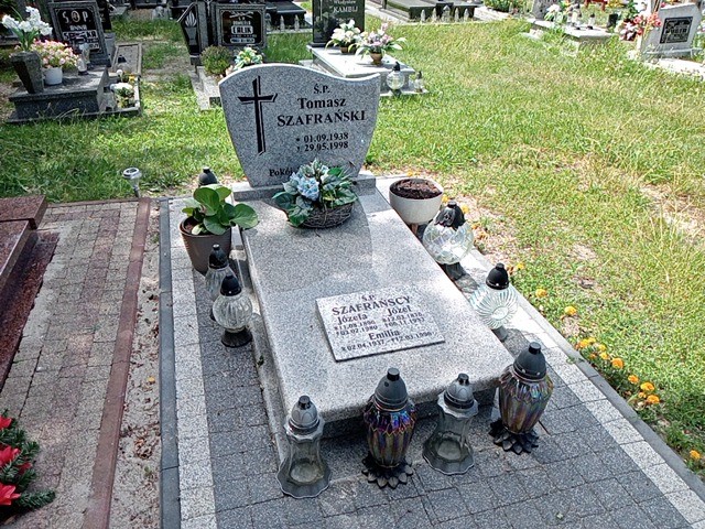 Grób Emilia Szafrańska