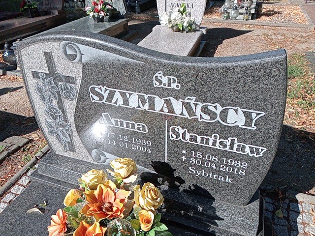 Anna Szymańska 1939 Lubsko - Grobonet - Wyszukiwarka osób pochowanych