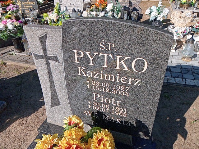 Grób Piotr Pytko